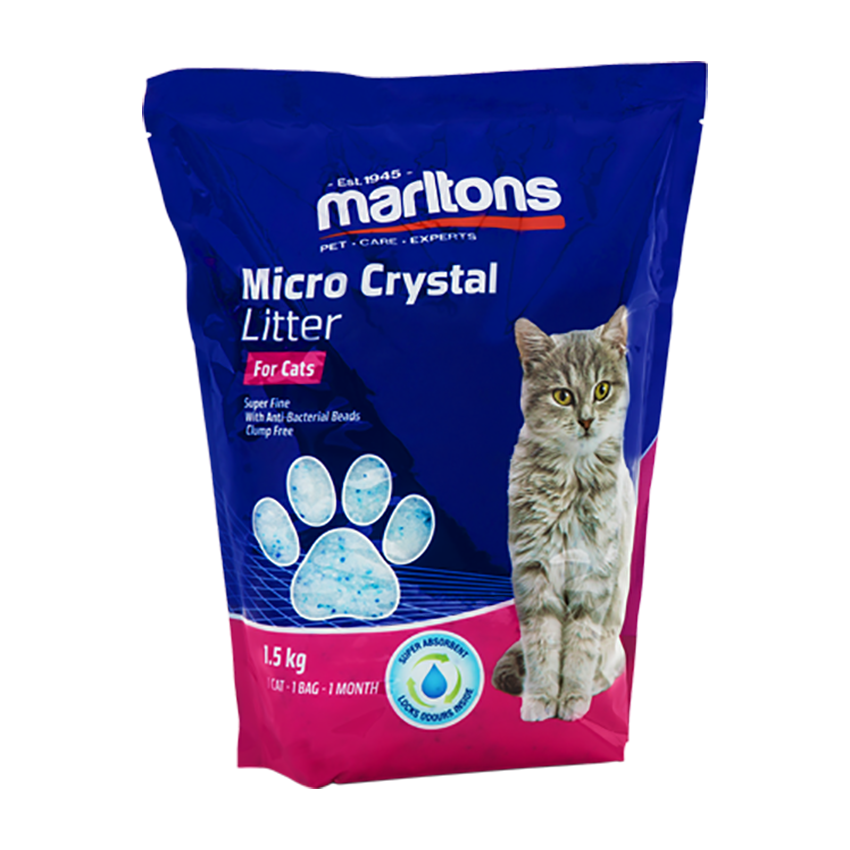 Marltons Micro Cat Litter Crystals 1.5Kg