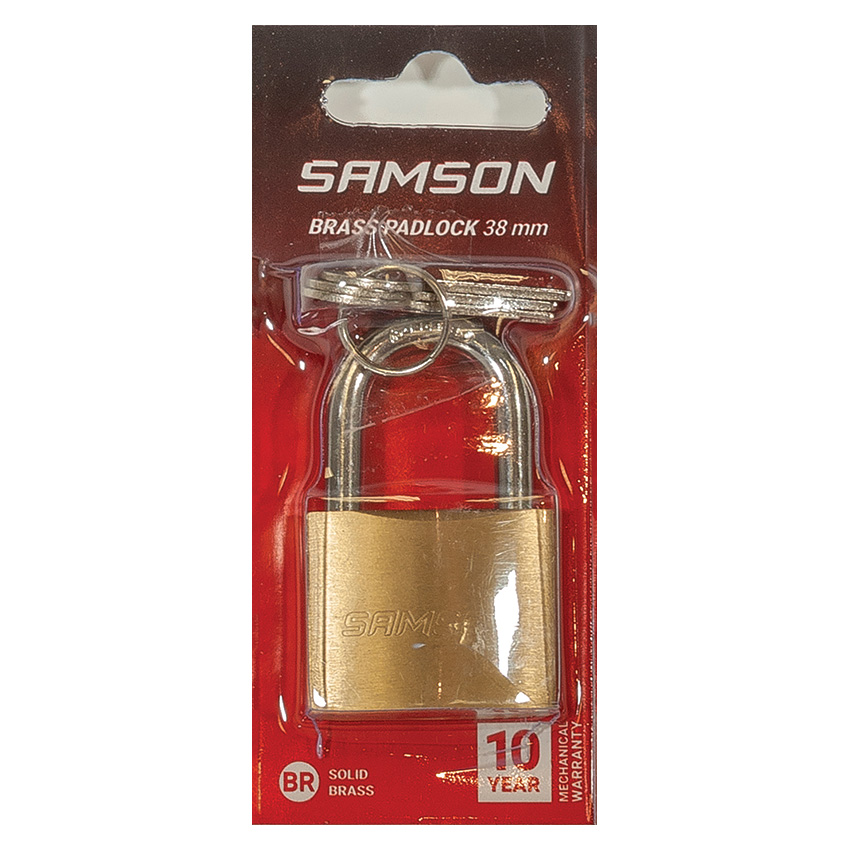 Samson Padlock Brass 38mm