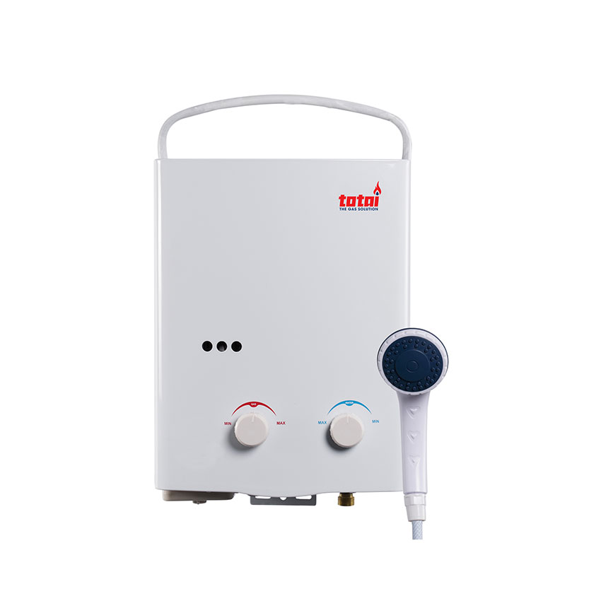 Totai Gas Geyser With Shower Set - Outdoor - 5L