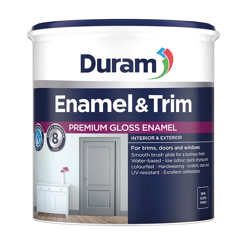 DURAM ENAMEL & TRIM 1L - Batteship Grey