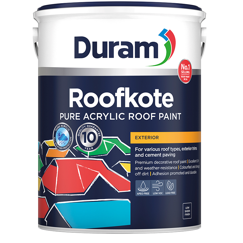 DURAM ROOFKOTE 5L - Burgundy