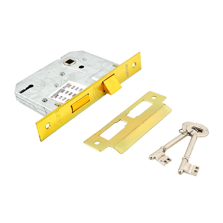 Jaguar Lock Body - Brass - SABS - 2