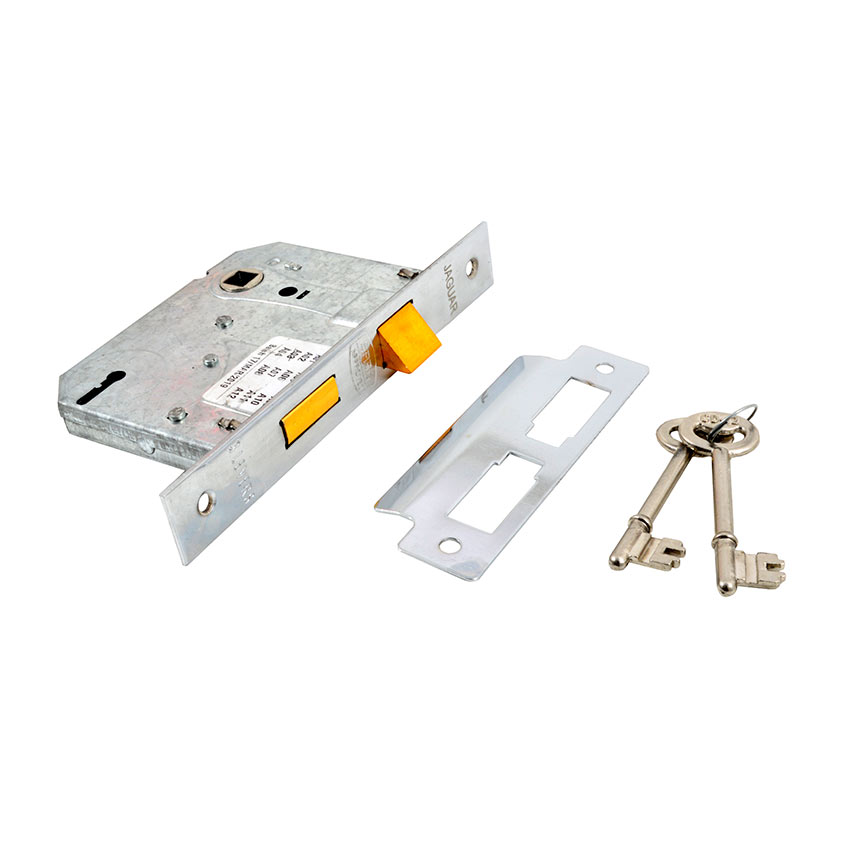 Jaguar Lock Body - Chrome Plated - SABS - 3