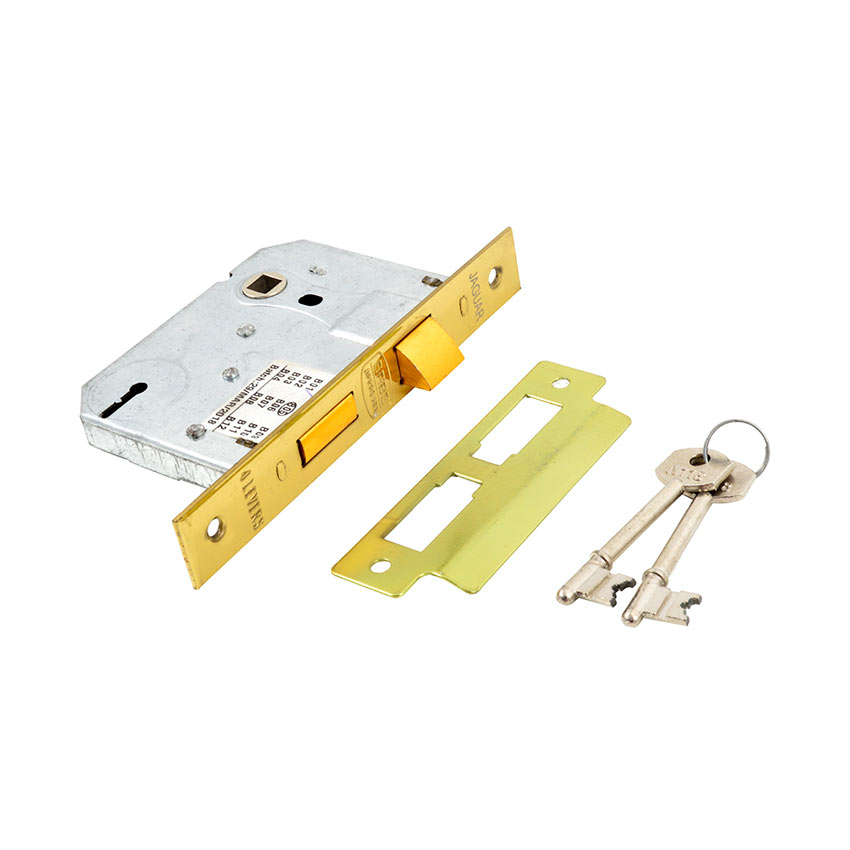 Jaguar Lock Body - Brass - SABS - 4
