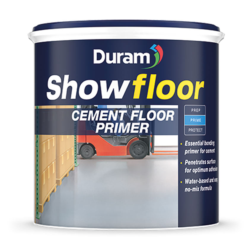 DURAM SHOWFLOOR CEMENT FLOOR PRIMER CLEAR 1L