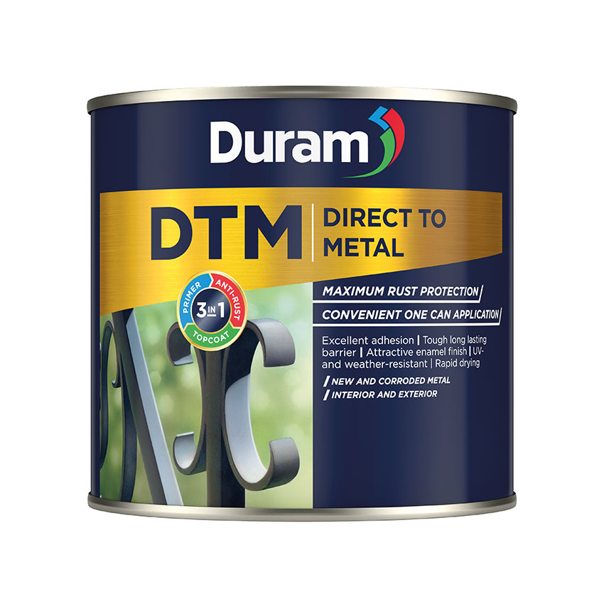 DURAM DTM HAMMERED 500ML - Black