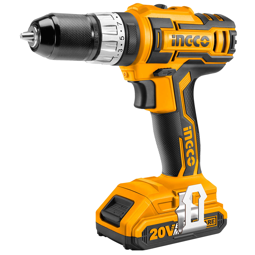 INGCO 20V IMPACT DRILL KIT (CIDLI2002)