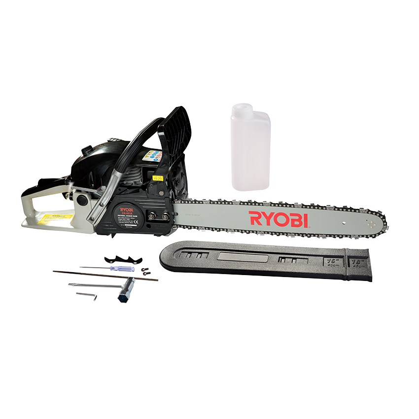 RYOBI PETROL CHAIN SAW 45CC 405MM (CS-4518)