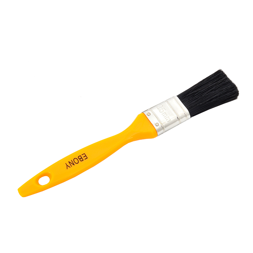 ACADEMY EBONY SYNTHETIC PAINT BRUSH - 25MM