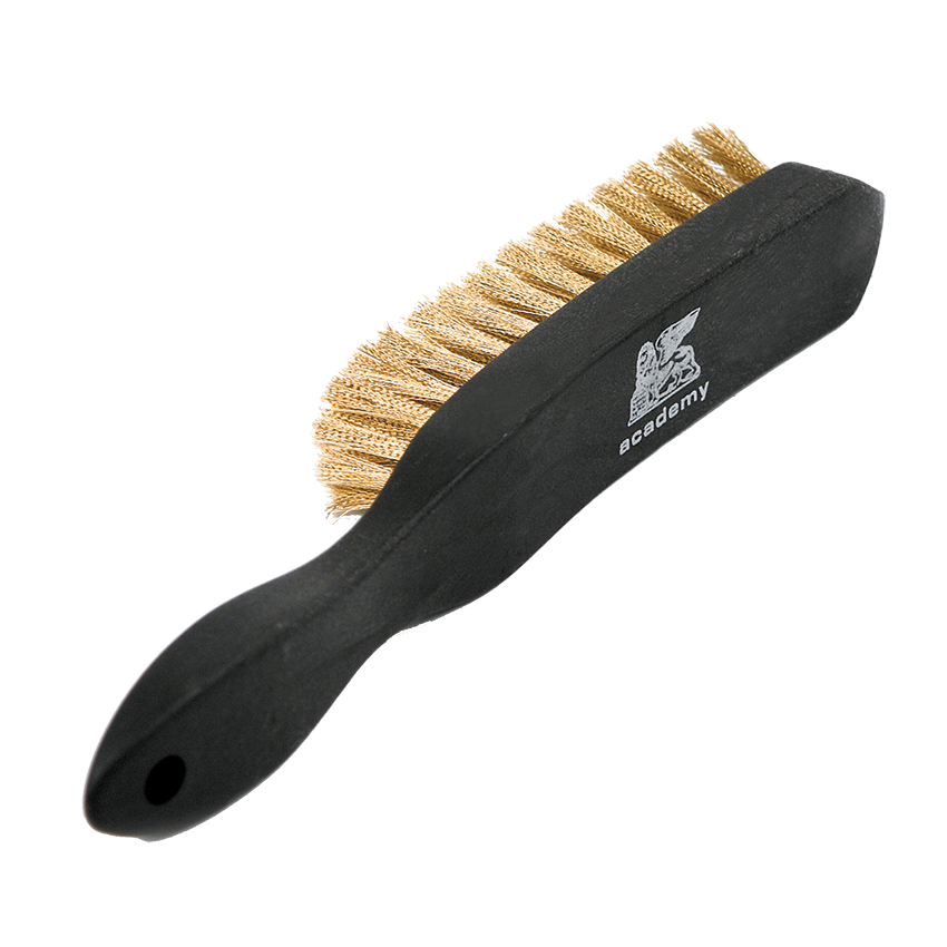 ACADEMY BRASS BRAZING BRUSH WITH PLASTIC HANDLE