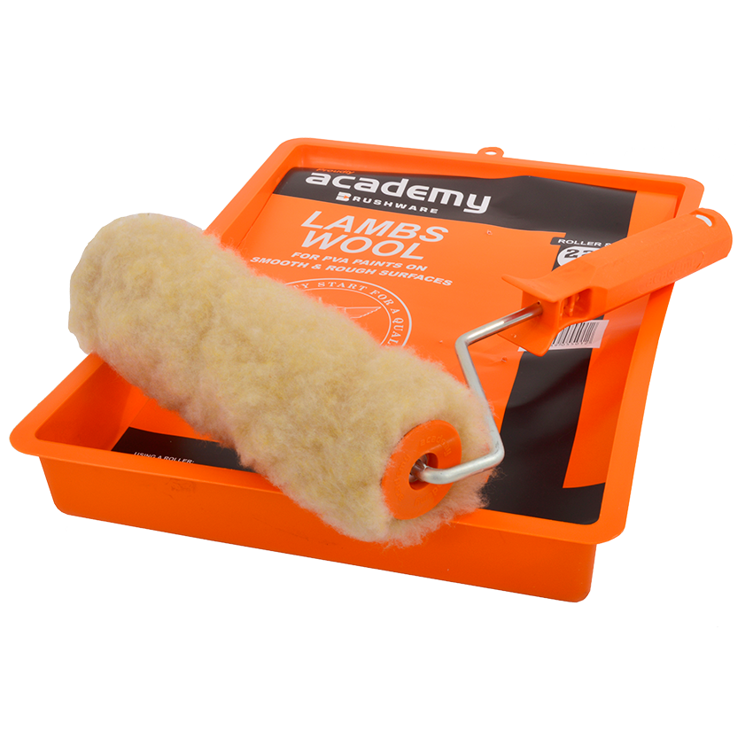 ACADEMY LAMBSWOOL ROLLER SET