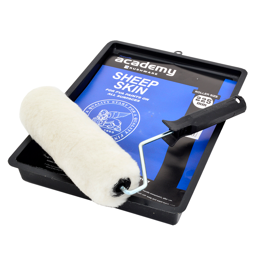 ACADEMY SHEEPSKIN ROLLER SET