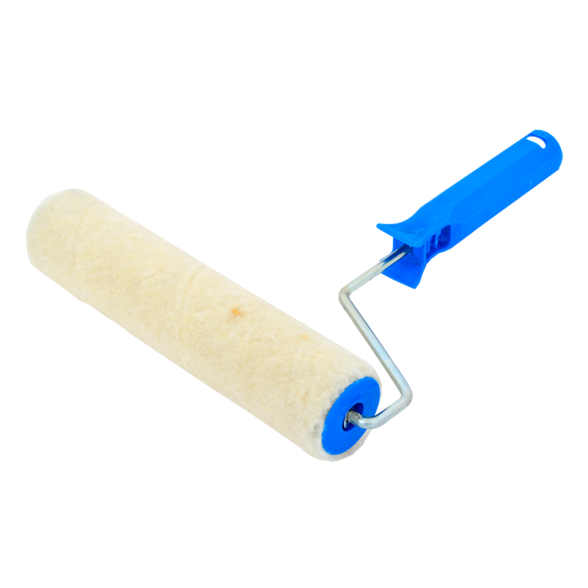 ACADEMY WHITE MOHAIR ROLLERS - 225MM
