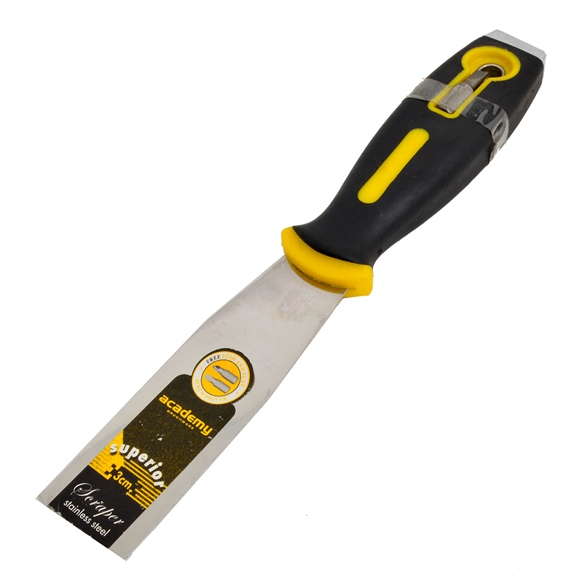 ACADEMY STAINLESS STEEL SCRAPER - 30MM