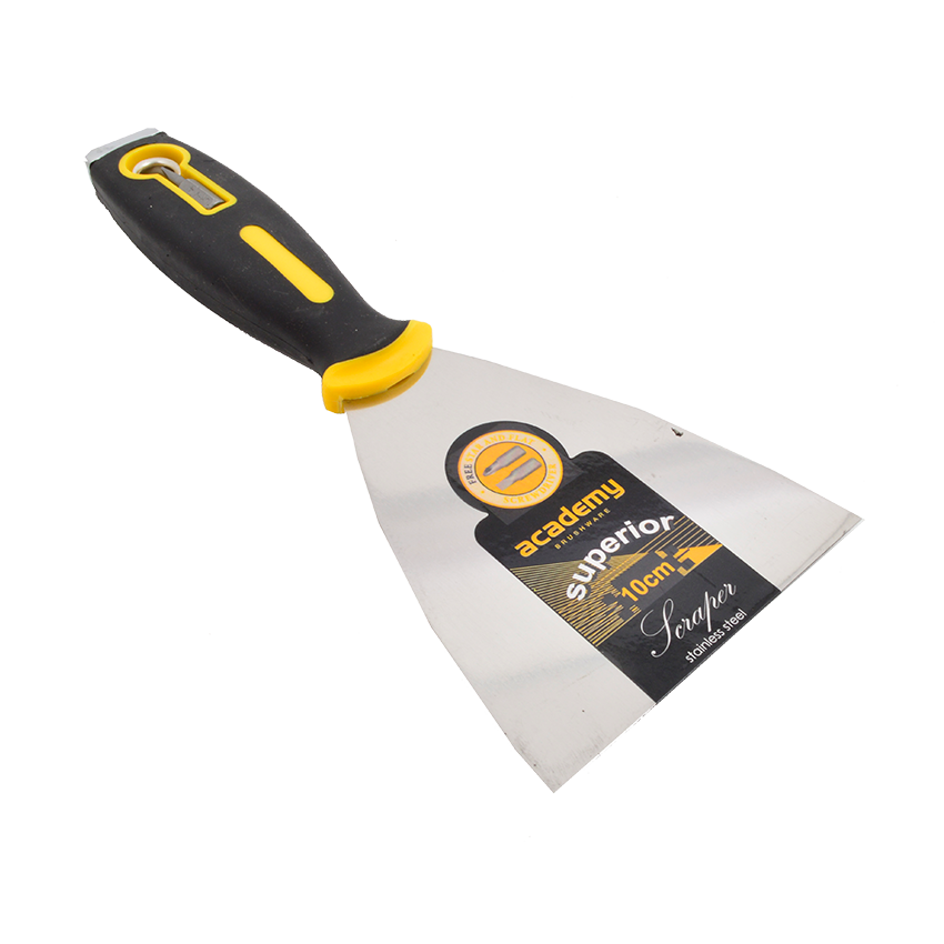 ACADEMY STAINLESS STEEL SCRAPER - 100MM