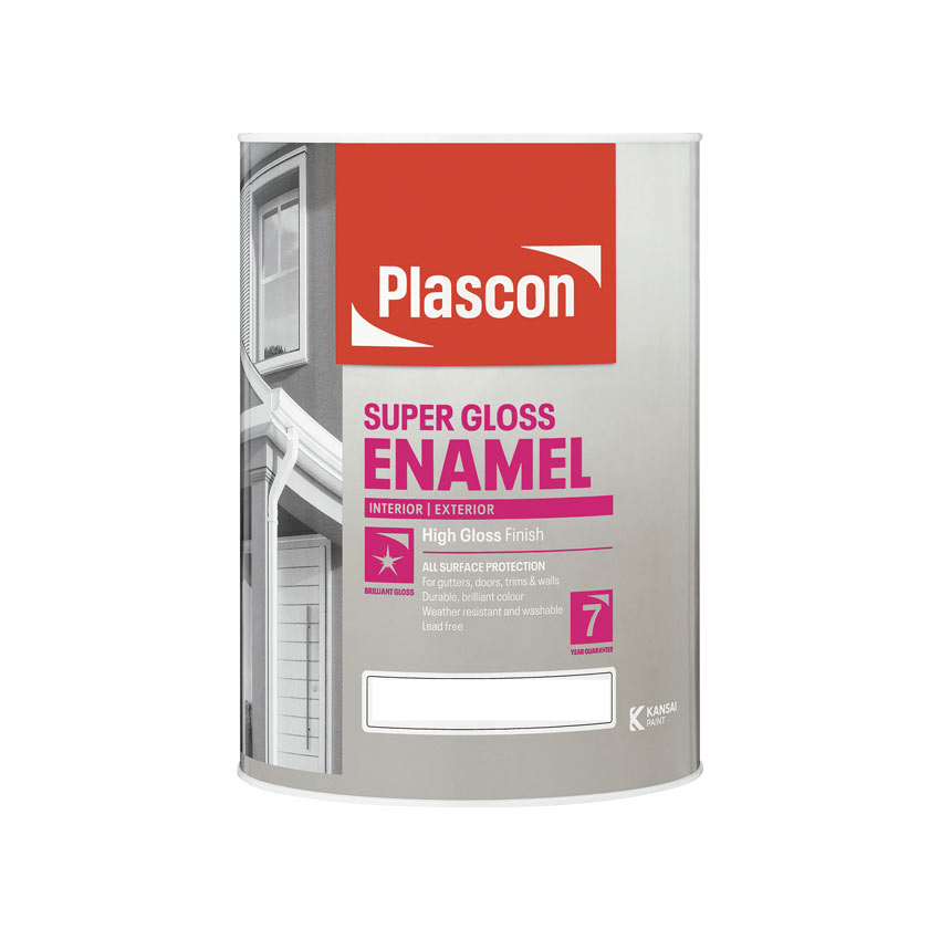 PLASCON SUPER UNIVERSAL ENAMEL 5L - Cream