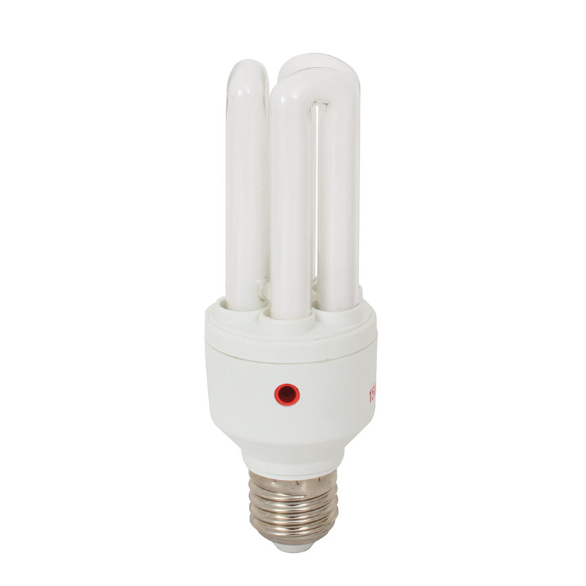Eurolux 15W CFL 3U Day/Night Sensor Lamp - E27