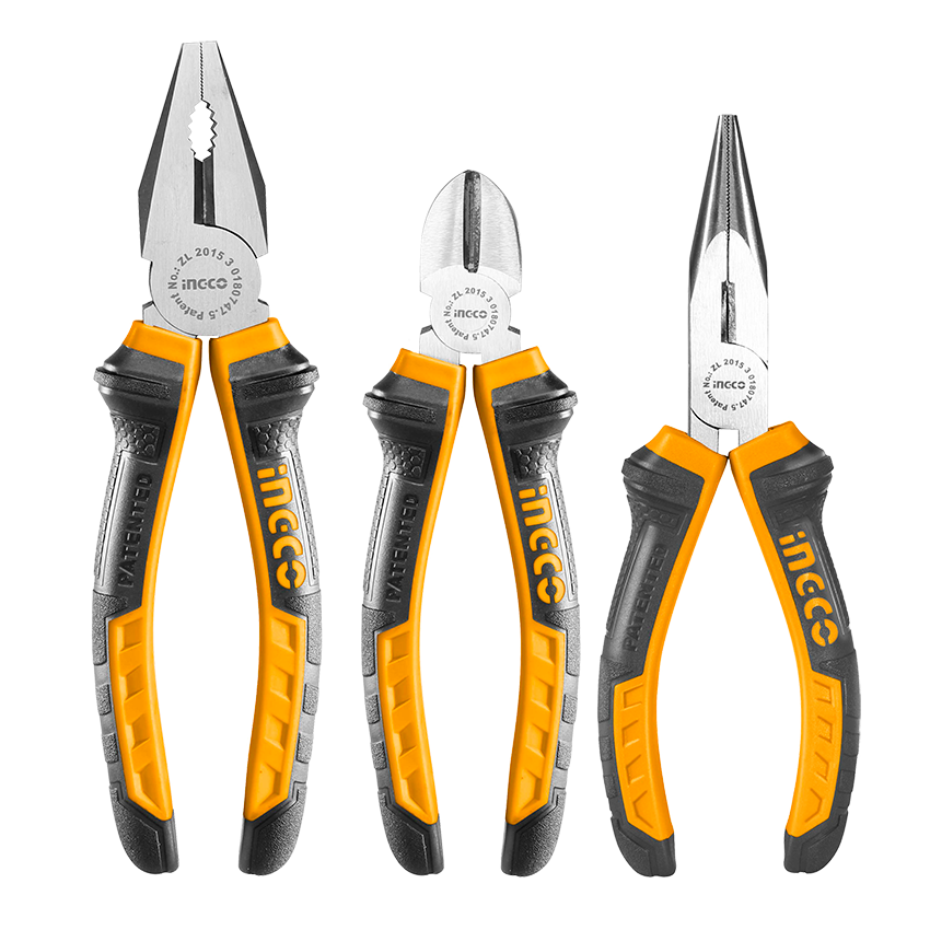 INGCO 3 PIECE PLIER SET (HKPS08318)