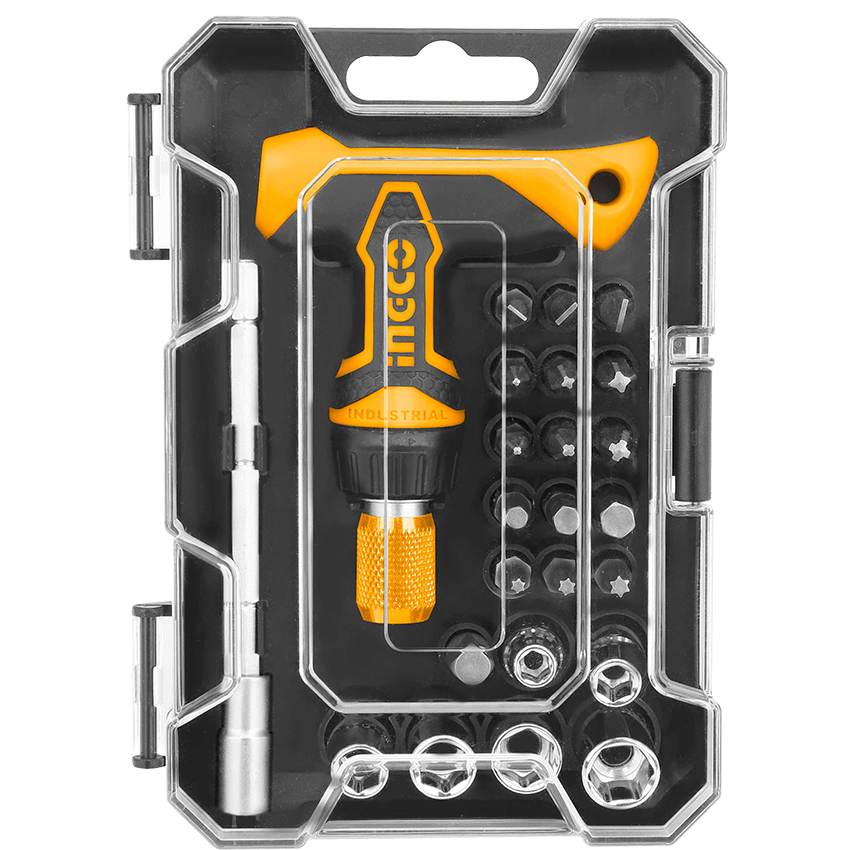 INGCO 24 PIECE T-HANDLE SCREWDRIVER WRENCH (HKSDB0188)