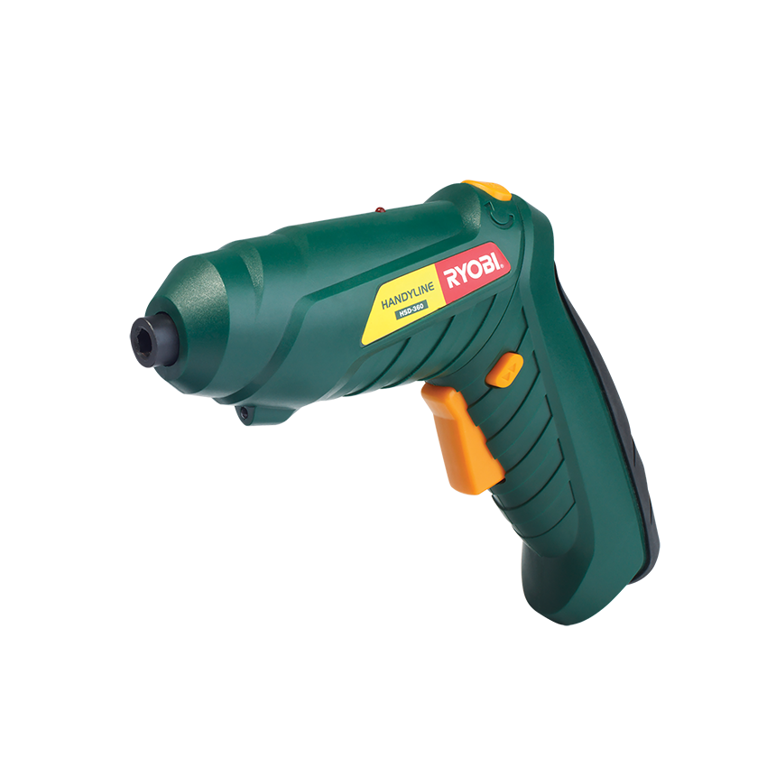 RYOBI HANDYLINE SCREWDRIVER CORDLESS 3.6V WITH 4 BITS (HSD-360)