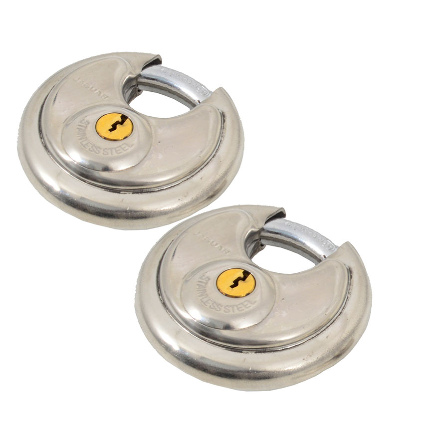 Jaguar Discus Padlock  - 70mm - 2