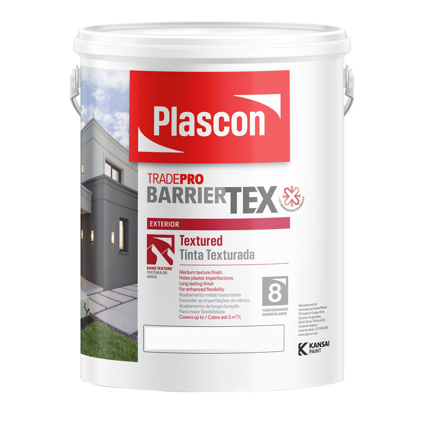 PLASCON TRADEPRO BARRIERTEX 5L - Ashes