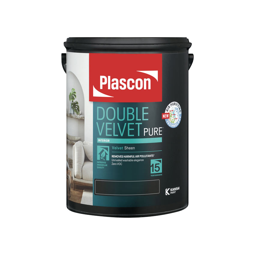 PLASCON DOUBLE VELVET 5L - Pearl White