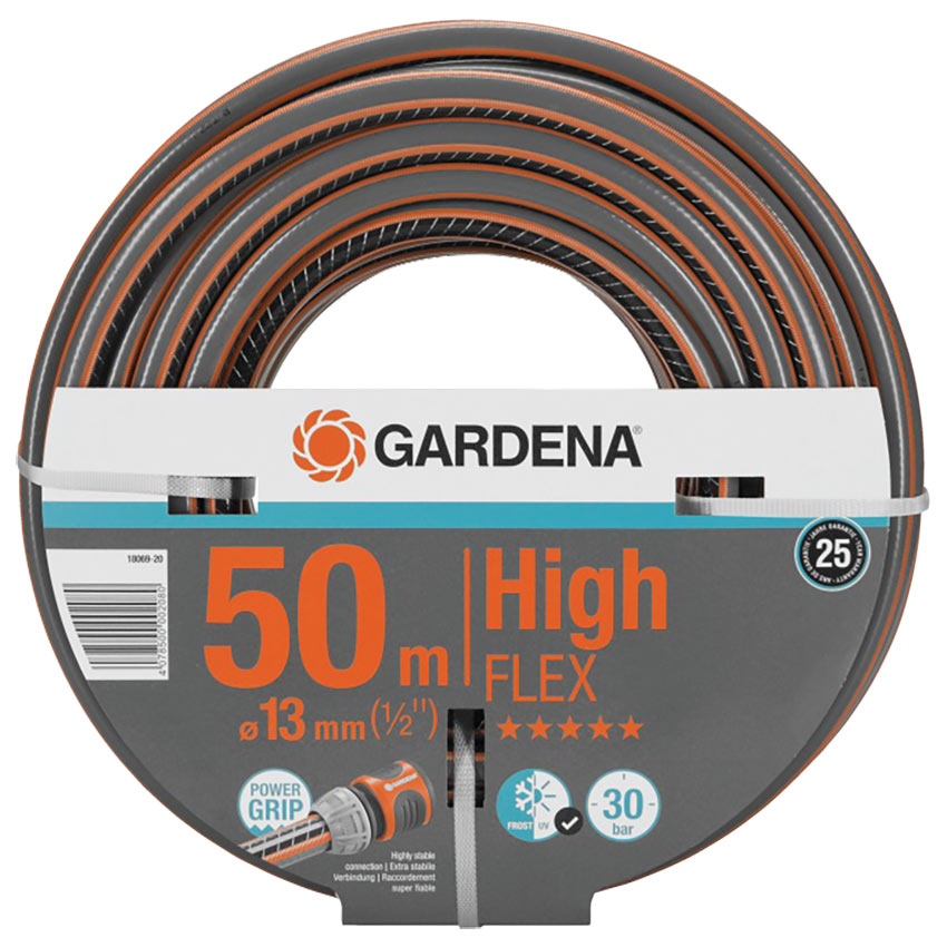 GARDENA Comfort HighFLEX Hose - 13 mm (½") x 50 metres