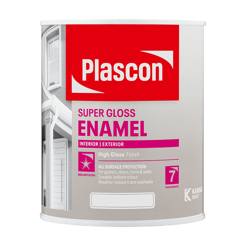 PLASCON SUPER UNIVERSAL ENAMEL 1L - Battleship Grey