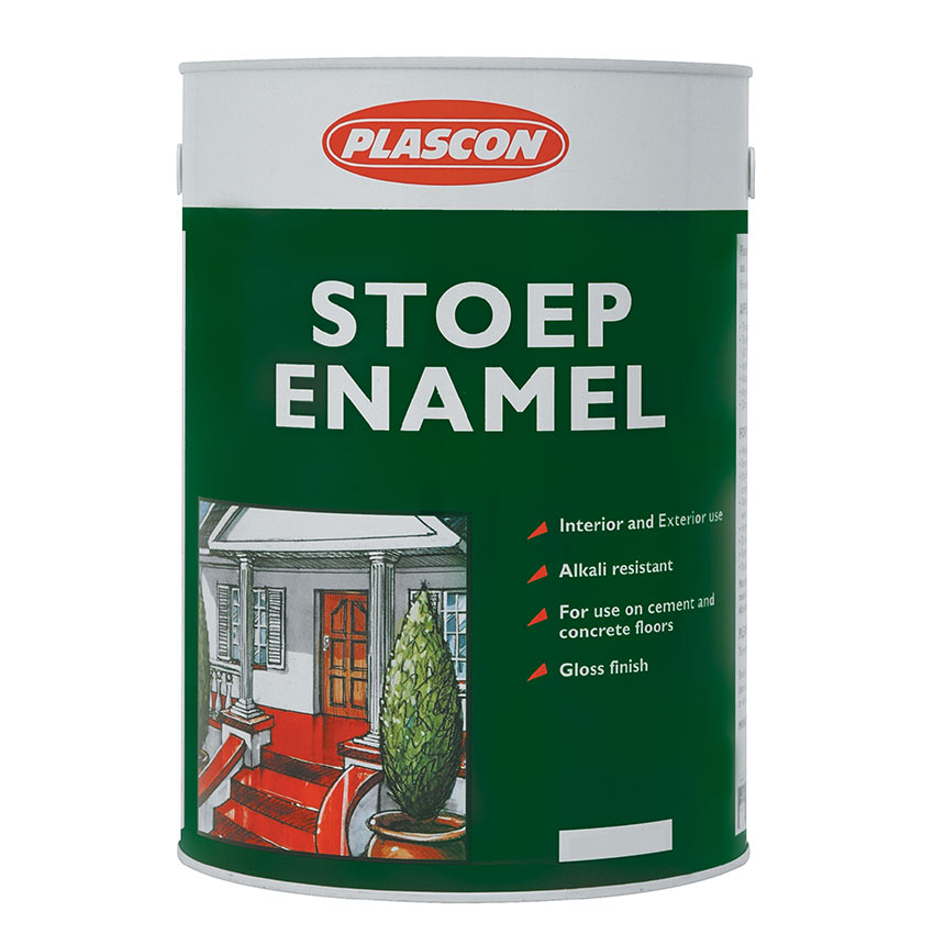 PLASCON PLASCON STOEP ENAMEL 5L - Terra Cotta