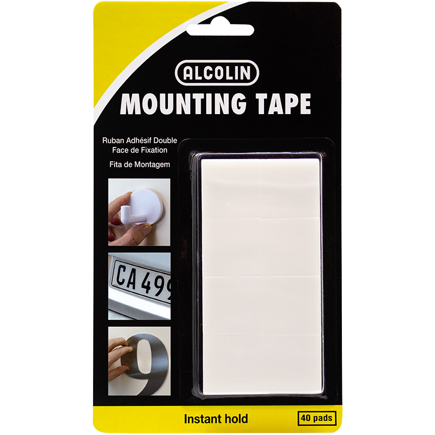 ALCOLIN TAPE MOUNTING - 40 PADS