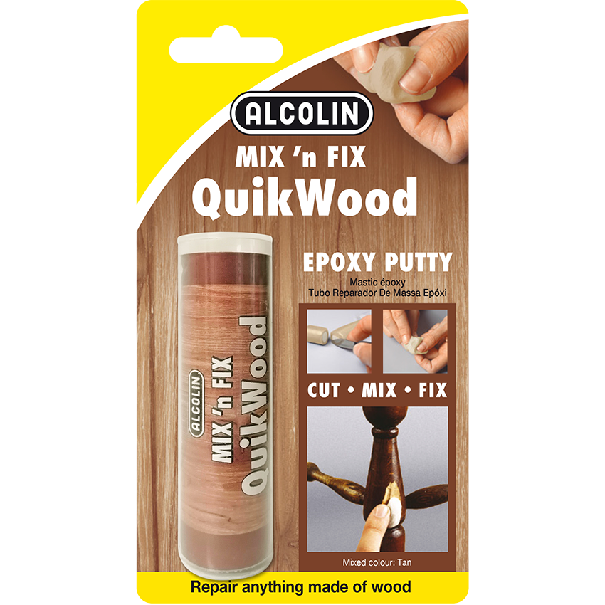 ALCOLIN ADHESIVE MIX 'N FIX QUIKWOOD 28G
