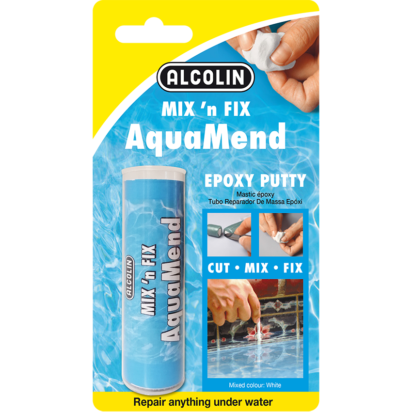 ALCOLIN ADHESIVE MIX 'N FIX AQUAMEND 57G
