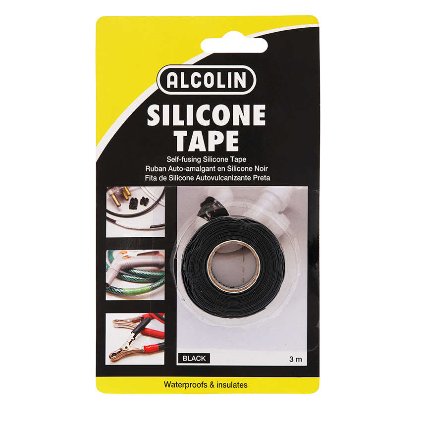 ALCOLIN TAPE SILICONE 3M - BLACK