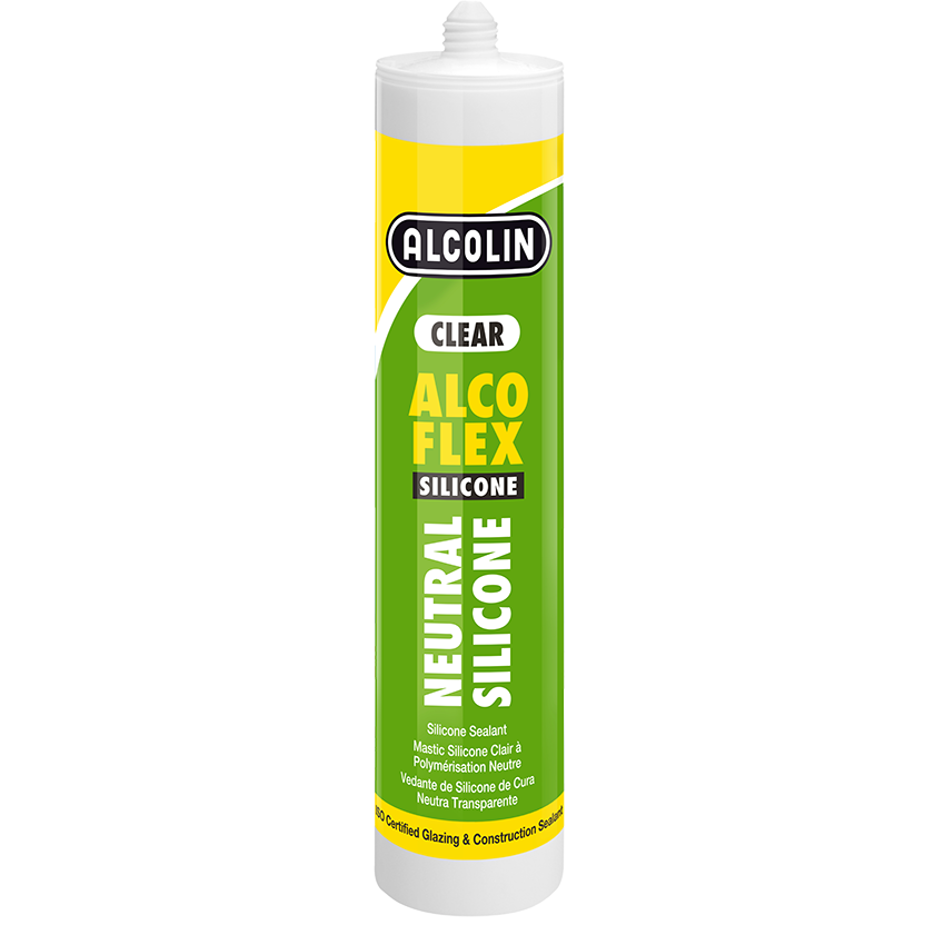 ALCO-FLEX SILICONE NEUTRAL - 300ML, CLEAR