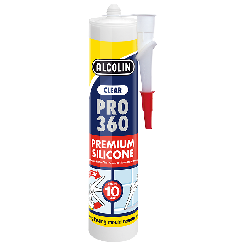 ALCOLIN SEALANT PRO360 SILICONE 280ML - CLEAR