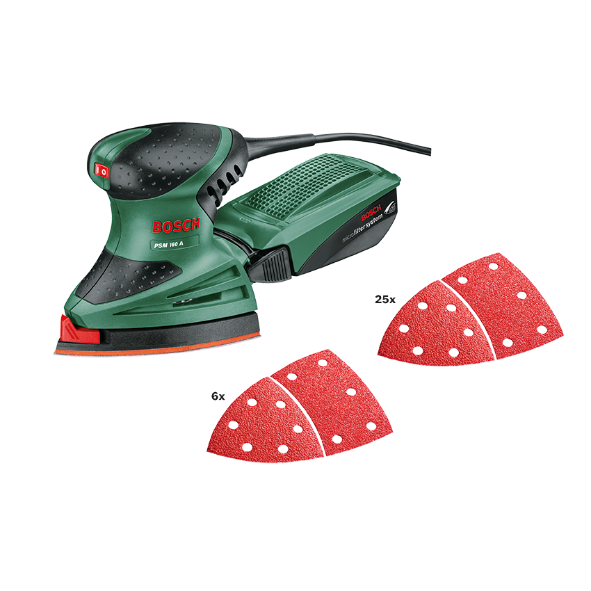 BOSCH SANDER MULTI GR 160W PSM 160A