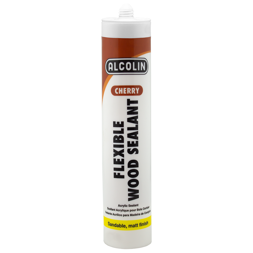 ALCOLIN FLEXIBLE WOOD SEALANT 280ML - CHERRY