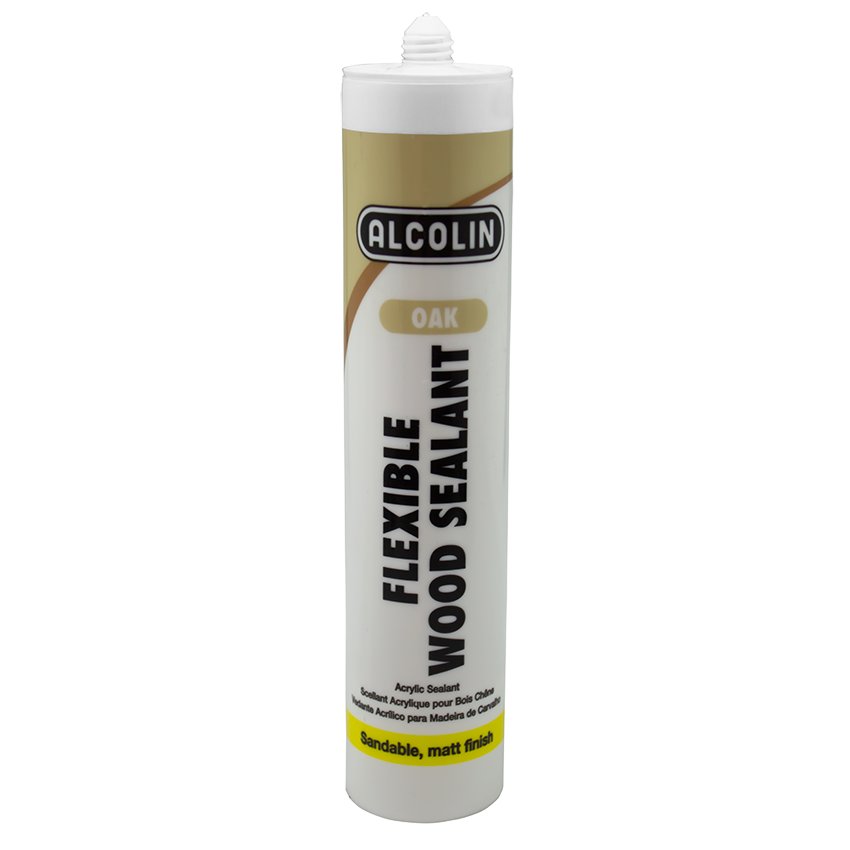 ALCOLIN FLEXIBLE WOOD SEALANT 280ML - OAK