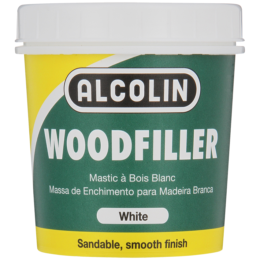 ALCOLIN WOODFILLER - 400G, WHITE