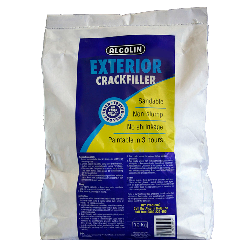 ALCOLIN EXTERIOR CRACKFILLER - 10KG