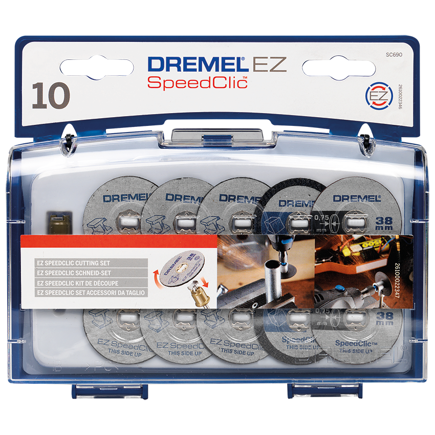 DREMEL KITS SPEEDCLIC ACCESSORY SET SC690 11PCE