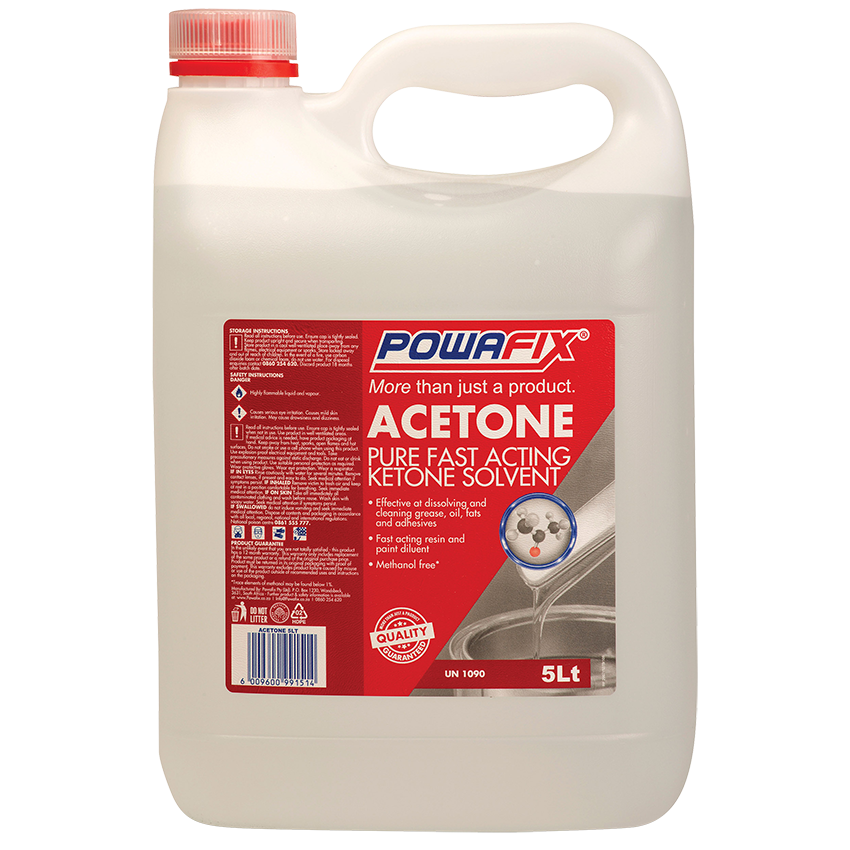 POWAFIX ACETONE - 5L