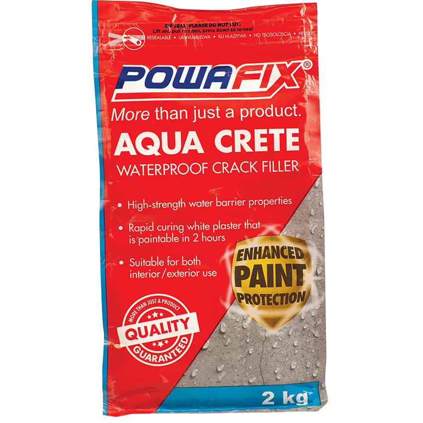 POWAFIX AQUA CRETE CRACK FILLER - 2KG