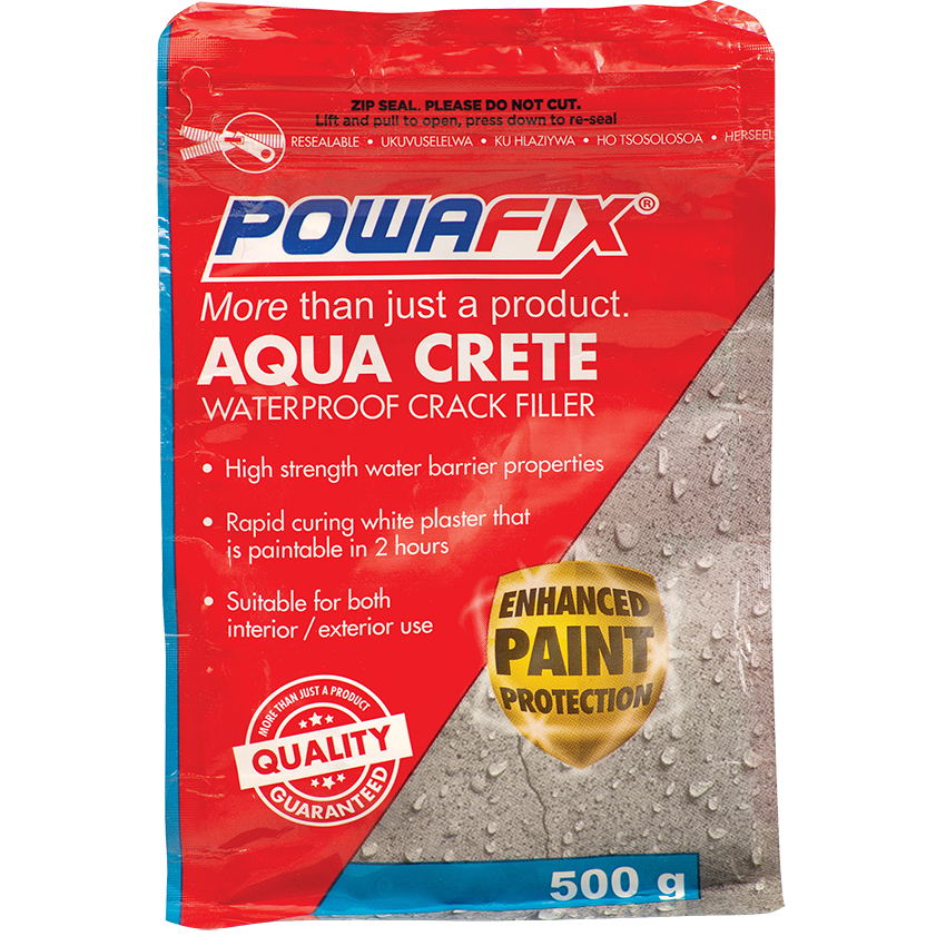 POWAFIX AQUA CRETE CRACK FILLER - 500G