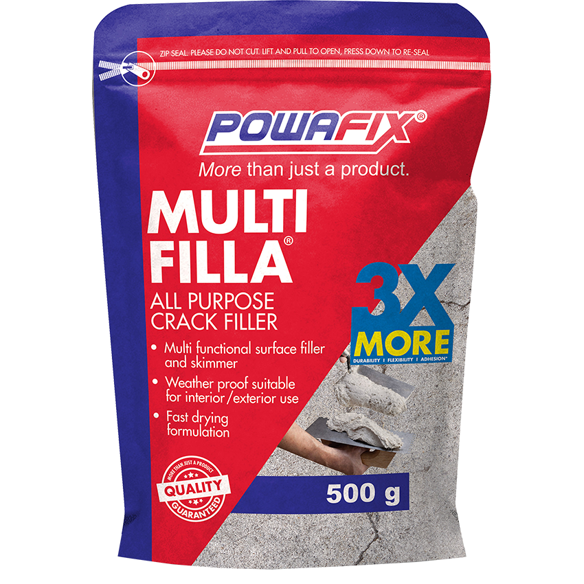 POWAFIX MULTI FILLA - ALL PURPOSE CRACKFILLER - 500G