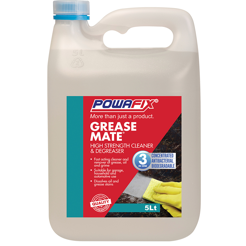 POWAFIX GREASE MATE WATER BASED DEGREASER - 5L