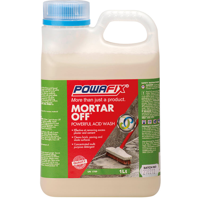 POWAFIX MORTAR OFF CEMENT CLEANER - 1L