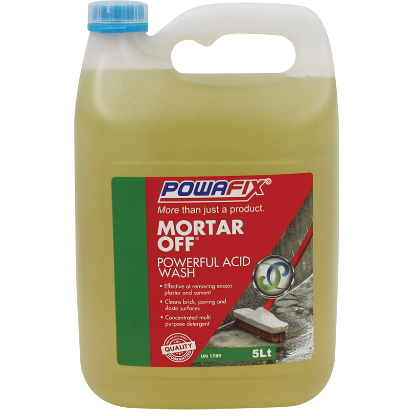 POWAFIX MORTAR OFF CEMENT CLEANER - 5L