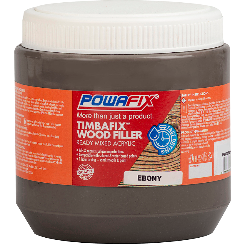 POWAFIX TIMBAFIX - 100ML, EBONY